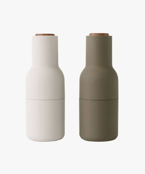 Bottle Grinder Set Ceramic Spice Mill 2 Pcs